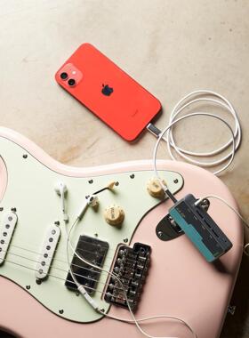 Gopherwood锂电池充电吉他效果器迷你放大器音箱耳放摇滚失真吉他