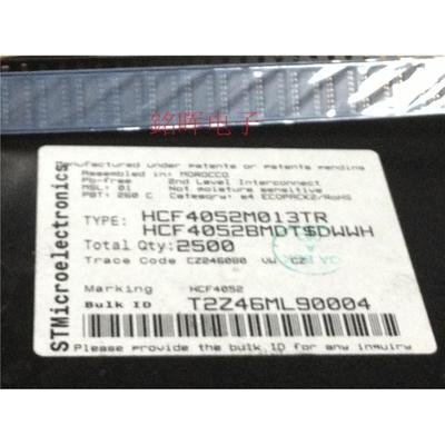 热销 全新 ST  贴片IC  HCF4052M013TR  SOP-16 多路复用器 现货