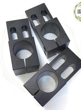 光电感应器支架开口夹紧光轴工件微调RDW01钢制L型支柱固定夹KLQK