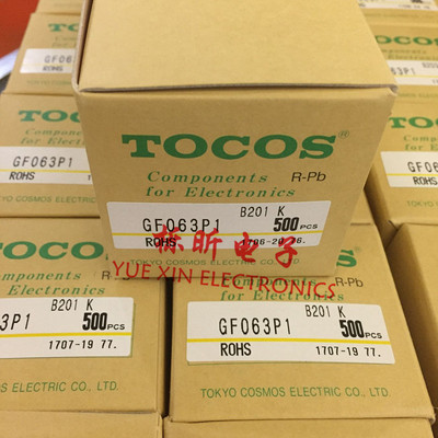 TOCOS精密可调电阻GF063P1-B201K 10K 20K 30K 50K 可调电位器