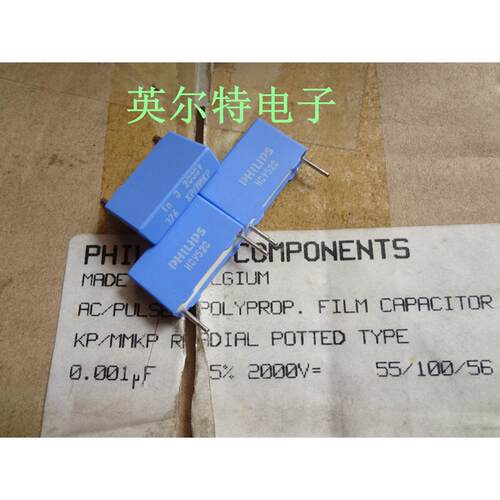 进口PHILIPS KP/MMKP376薄膜电容 0.001UF/2000V 1N/2000V 102