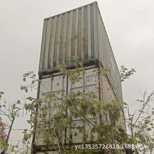 二手集装箱20尺铁皮外贸20HC铁路集装箱出口货柜旧海运集装箱6米