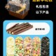 仓鼠小笼子透明底金丝熊超大空间别墅双层民宿田园笼用品套装 齐全