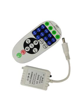 6A 12VLED灯条单色灯带灯串灯箱霓虹灯 RF遥控无线亮度开关调光器