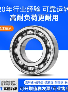 XEV高速6300 6301耐高温6302电机6303轴承6304 6305 6306 2Z RSP4