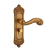 欧式 黄古卧室轴承锁室内执手锁具木门把手机械门锁家用房门锁