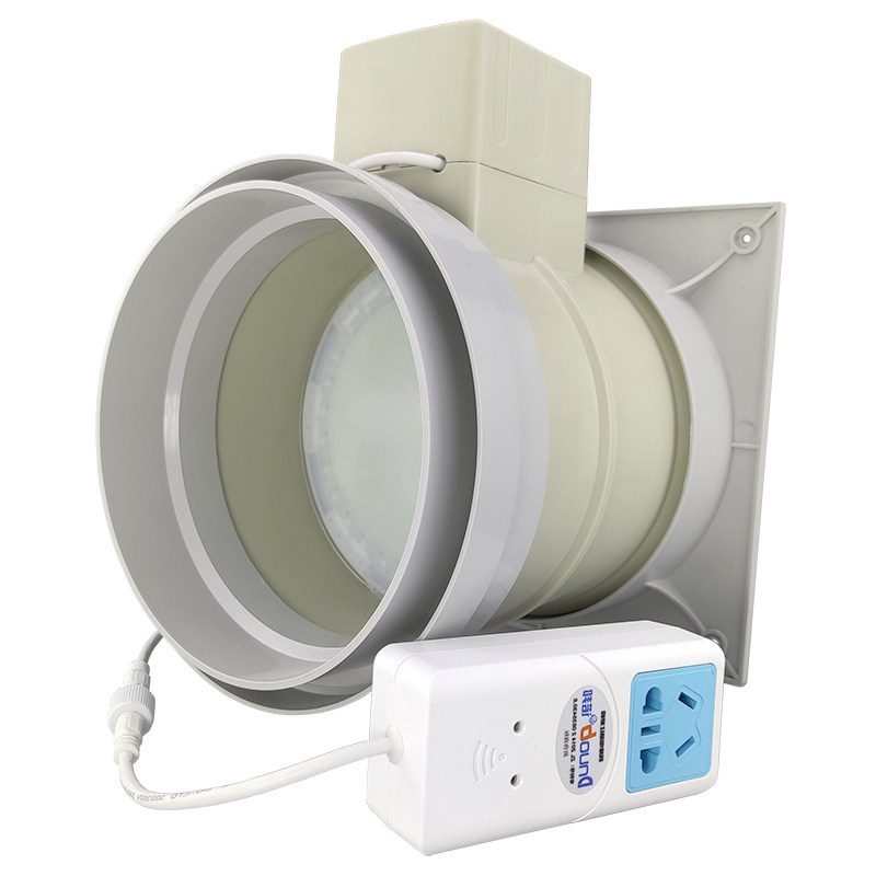 德诺邦抽油烟机止逆阀pvc排烟管道电动防烟宝厨房公共烟道止回阀