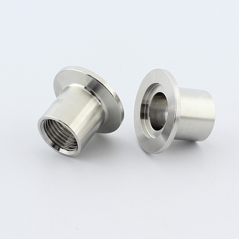 不锈钢真空KF快装内丝 压力表转接头 卡箍螺纹M20 M14 KF16 25 40