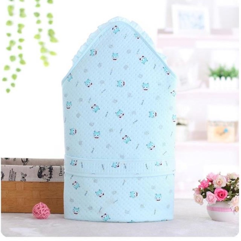 宜暖尔婴儿抱被新生儿包被春夏款抱毯纯棉薄款被子夏季襁褓包邮