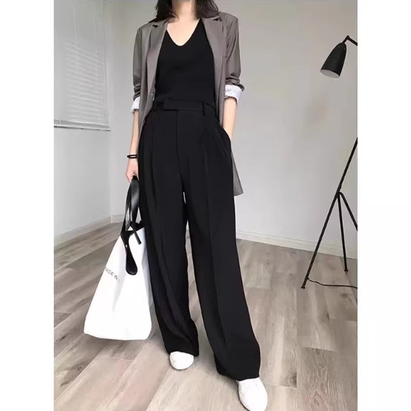 背心女新夏季法式高级感外穿设计感西装内搭马甲时尚黑色打底上衣