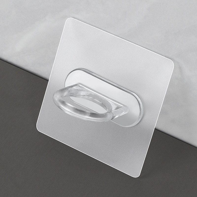 柜门拉手免打孔隐形门窗辅助抽屉玻璃粘贴式拉手透明推拉移门把手