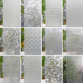 磨砂静电玻璃贴纸透光不透明浴室卫生间防走光防窥玻璃纸窗户贴膜