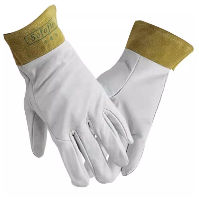 威特仕10-1009 白色羊青皮电焊手套 氩弧焊手套 手感包烧焊手套,居家日用,防护手套,淘宝优惠券,粉丝福利购,淘宝优惠卷