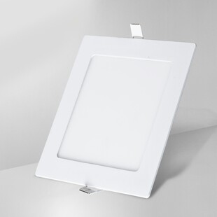暗装 卡扣17X17方灯22X22厨房吸顶灯卫生间平板吊顶灯 面板灯嵌入式