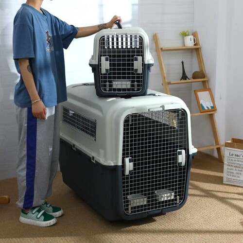 宠物航空箱国航狗狗托运箱车载狗笼子猫咪便携外出小型大型犬空运