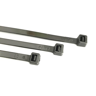 高品质纯PA66新料白色黑色塑料自锁式尼龙扎带3X100-10X500mm型号