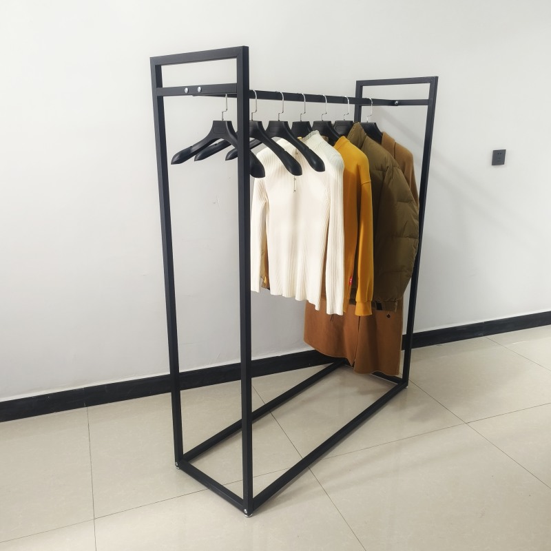 货架服装店专用中岛服装展示架高端商场挂衣架落地裤子衣物展示架