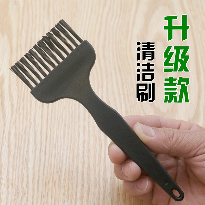 黑色毛静电防静电刷子曲柄牙刷除尘线路板排刷清洁防护毛刷直柄