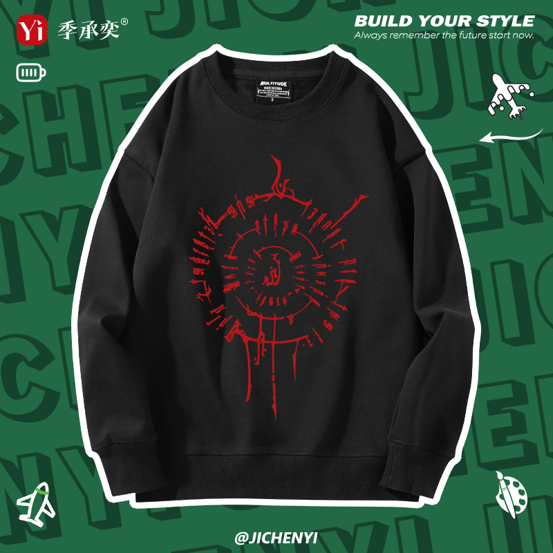 博德之门3游戏周边圆领卫衣