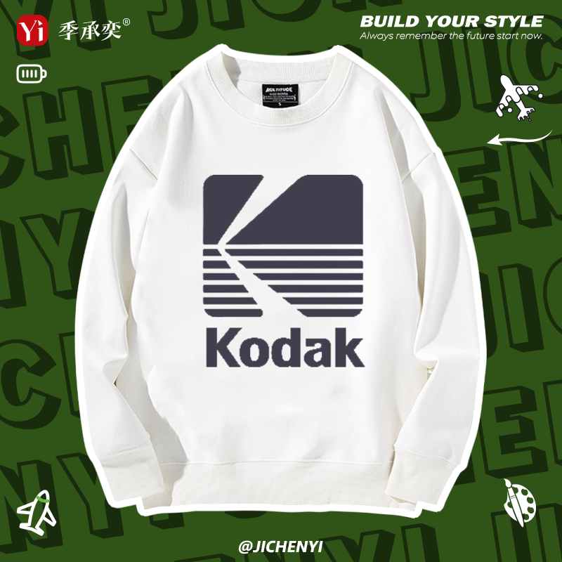 Kodak胶卷摄影师单反相机卫衣