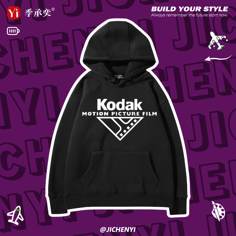 柯达联名Kodak单反相机卫衣