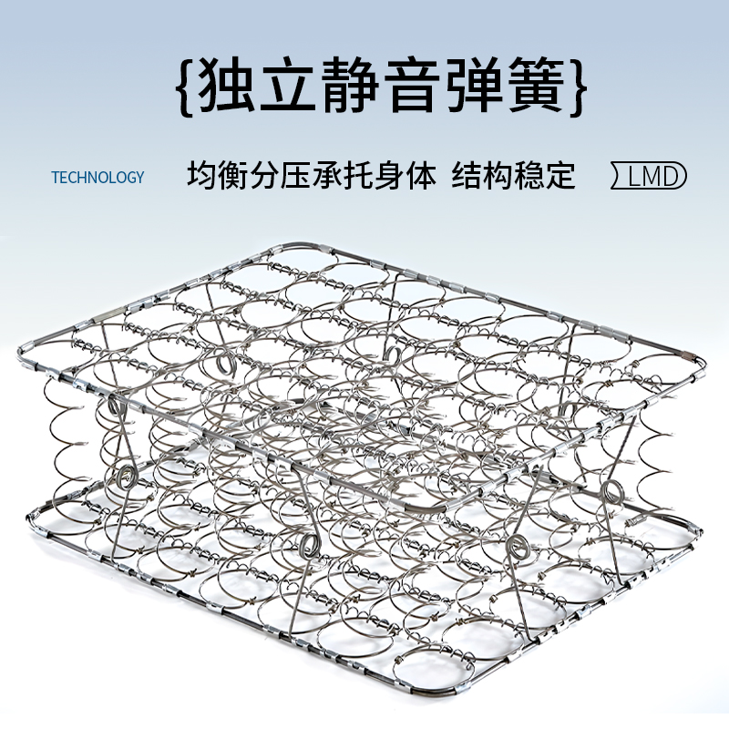 席梦思床垫折叠款2l0公分厚的高端乳胶软家用椰棕高硬板两用经济