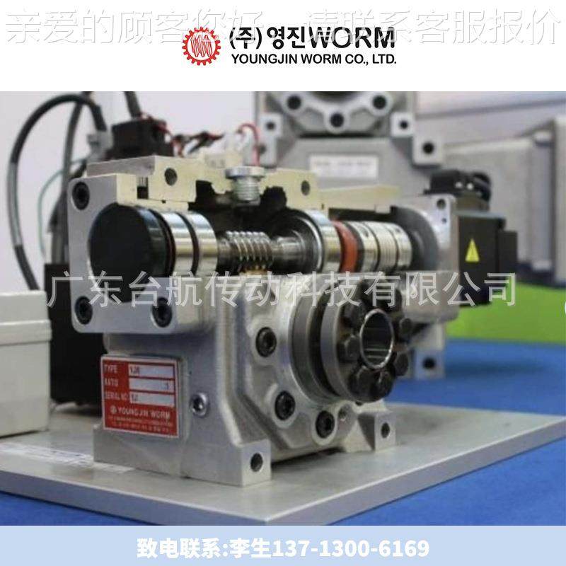 韩国永进减速机//精密双导程蜗轮蜗杆DUAL LEAD BOX