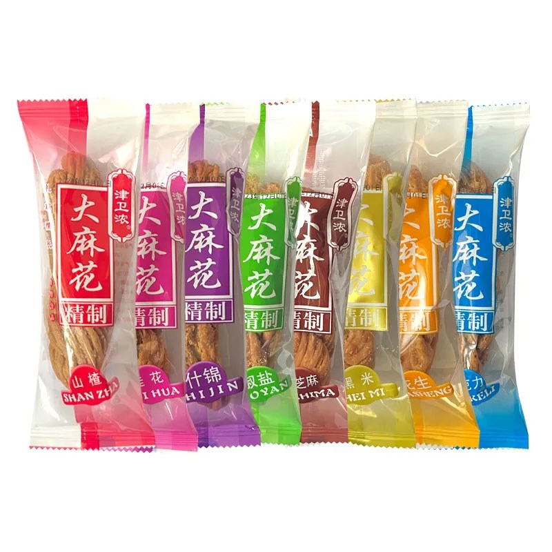 津卫浓天津麻花老式传p统手工麻花地方特色糕点天津特产散装大麻