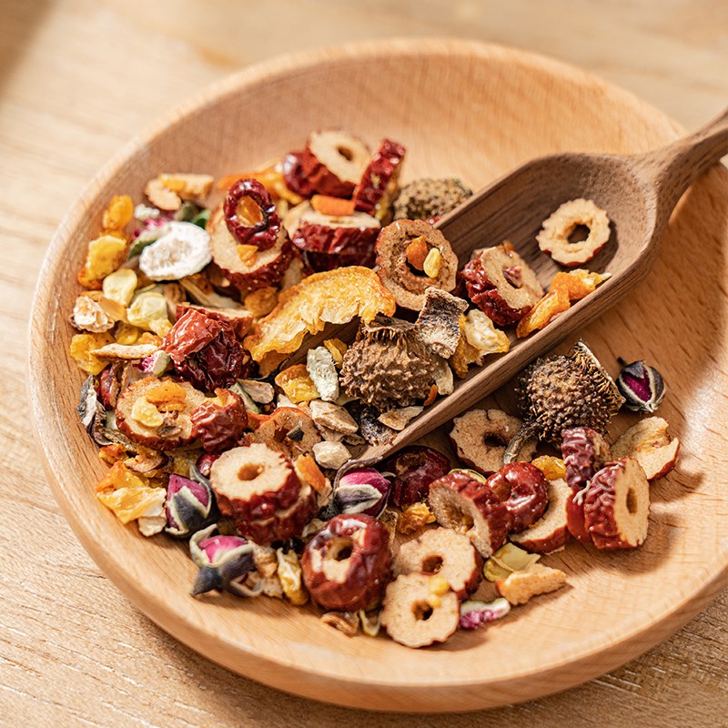 早C晚A茶包女养生茶刺s梨黑枸杞桑葚干玫瑰花茶非养颜美白调血