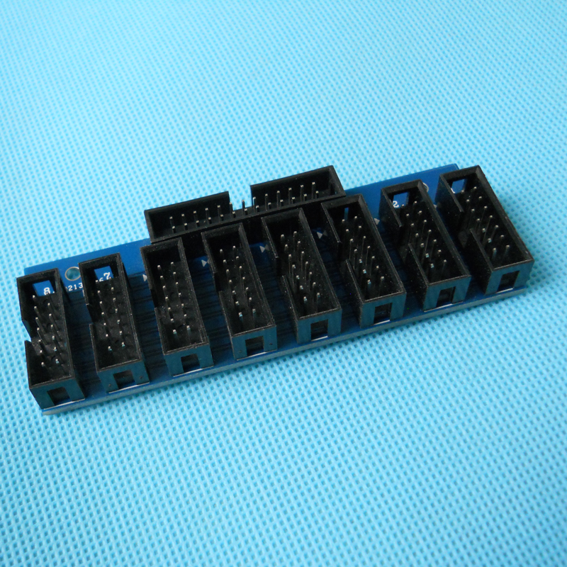 msp430量产型编程器MSP-GANG430 USB离线下载器 一写八在线烧录器