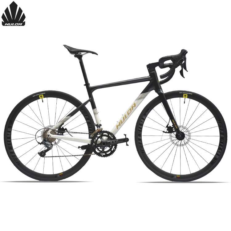 哈路达700C公路车铝合金全隐藏式内走线碟刹桶轴18速公路自行车