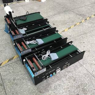 小型CNC铝件单面输送型贴膜机 25S单面覆膜机 WET170