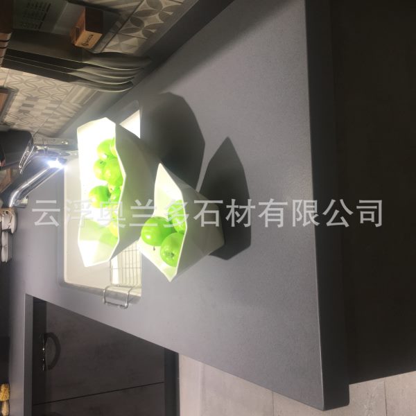 特殊面石材荔枝喷沙面火烧面酸洗面树皮面石英石厨房台面墙身