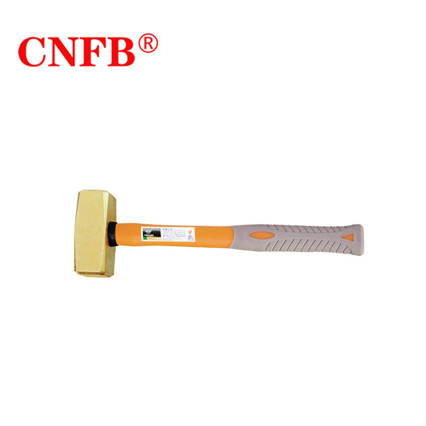 天津桥防CNFB安全防爆工具八角锤防爆装柄德式八角锤T8191C