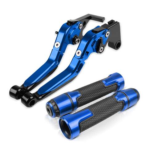 适用宝马G310R2017-2023改装刹车牛角手柄拉杆手刹把+手把套套装