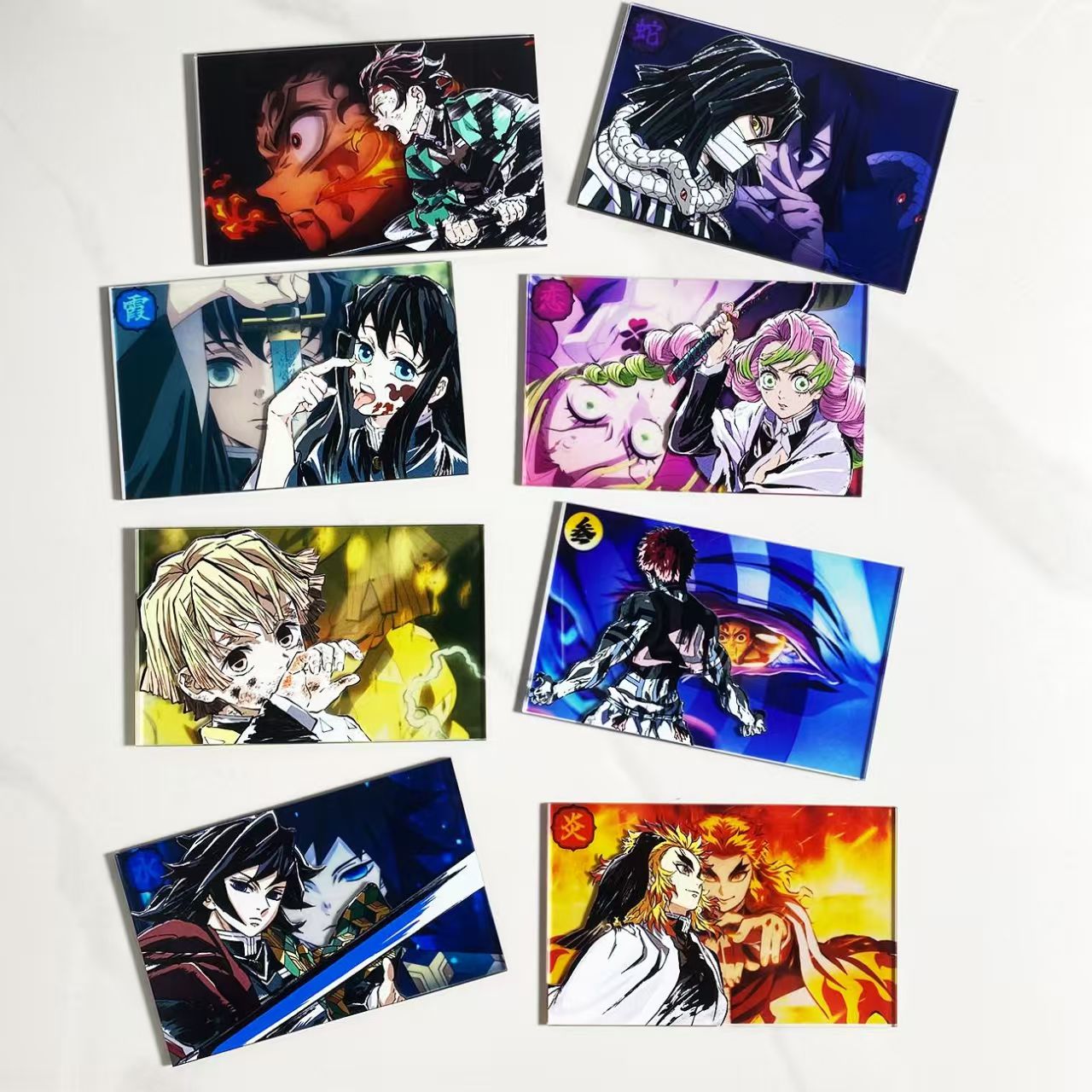鬼灭之刃周边亚克力艺术卡第二弹