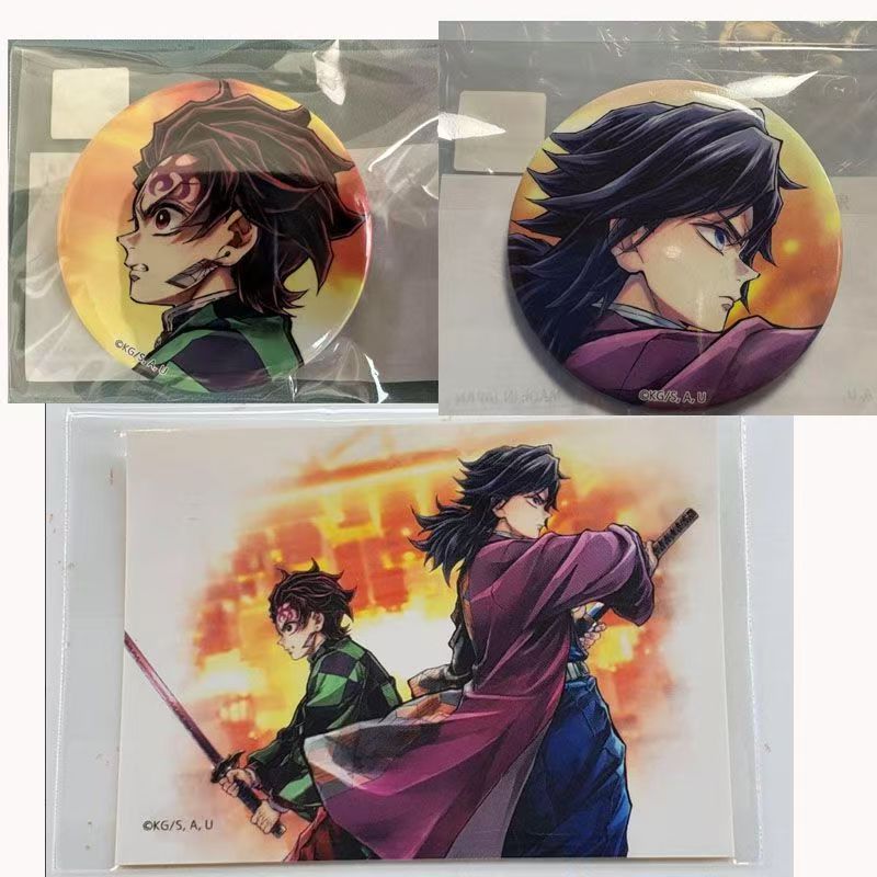 日谷鬼灭之刃周边抽赏吧唧徽章