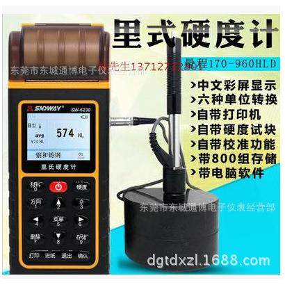 里氏硬度计金属硬度计 便携式里氏硬度测试仪洛氏硬度计SW6