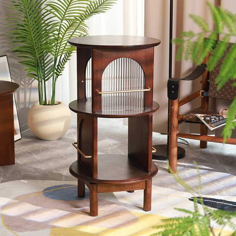 简约现代创意小茶几日式实木床头柜旋转置物书架沙发比萨边几角几,模玩/动漫/周边/娃圈三坑/桌游,模型制作工具/辅料耗材,淘宝优惠券,粉丝福利购,淘宝优惠卷