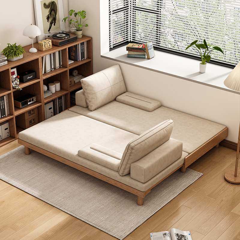 沙发拉床两用折叠实木原木日式小户型书房双人直排抽拉伸缩床懒人,模玩/动漫/周边/娃圈三坑/桌游,模型制作工具/辅料耗材,淘宝优惠券,粉丝福利购,淘宝优惠卷