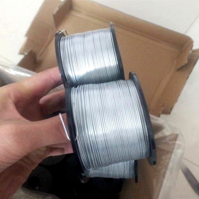 光缆线缆附挂机扎丝全自动钢筋捆扎机专用绑丝小盘镀锌铁丝0.8mm