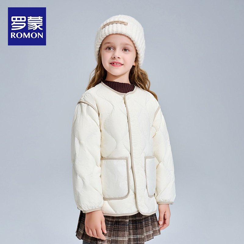 罗蒙儿童羽绒服秋冬新款