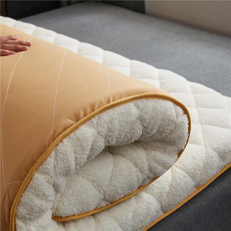 定制羊羔绒床垫135*140*160*170*180*190*200*220cm榻榻米软垫子