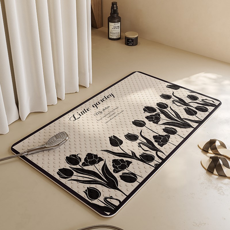 浴室防滑地垫卫生间淋浴房厕所洗澡间老人防摔垫专用带吸盘脚垫