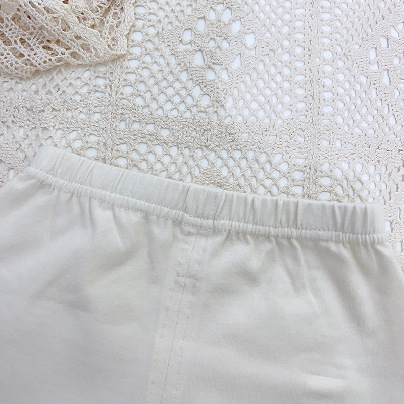 儿童有机棉内衣套装男女童秋衣卫生裤无骨缝宝宝睡衣睡裤秋季家居