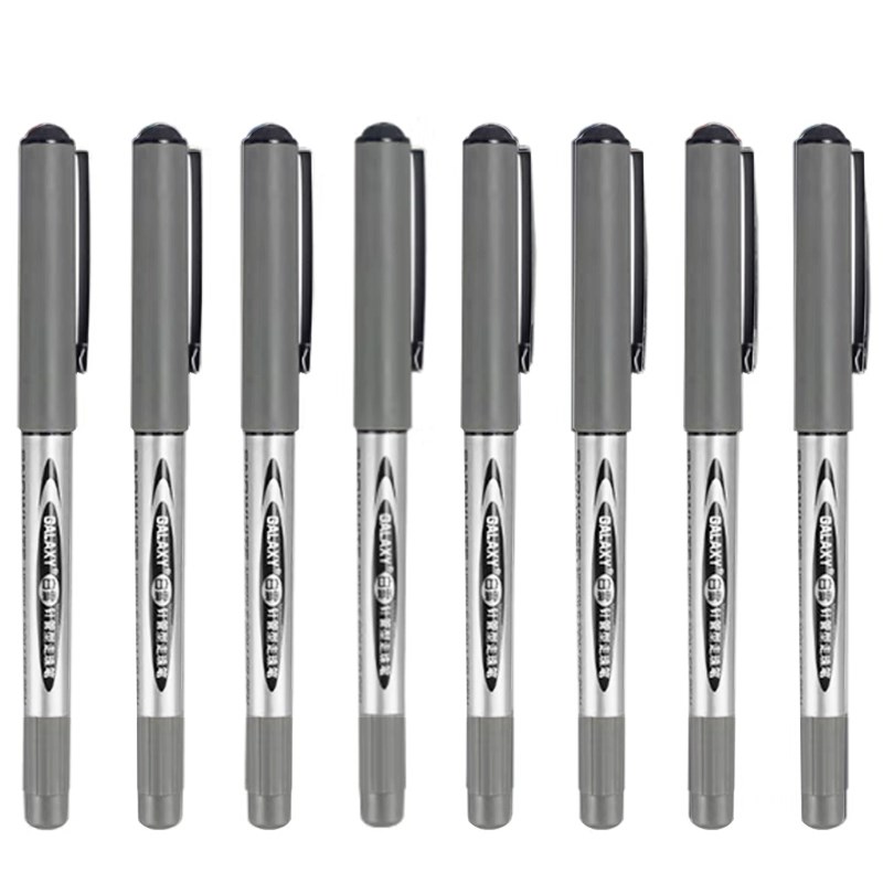 免费印制白雪155大容量直液式走珠笔签字笔学生手绘用中性笔办公