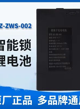 智能指纹锁中山昊正ZWS001锂电池