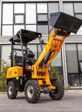 HIGHTOP电动装载机小空间新能源载重600公斤长续航铲车厂家