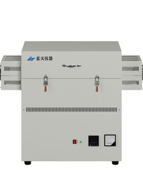 开启式真空管式炉SG-GL1200K-40金属热处理炉真空热处理CVD还原