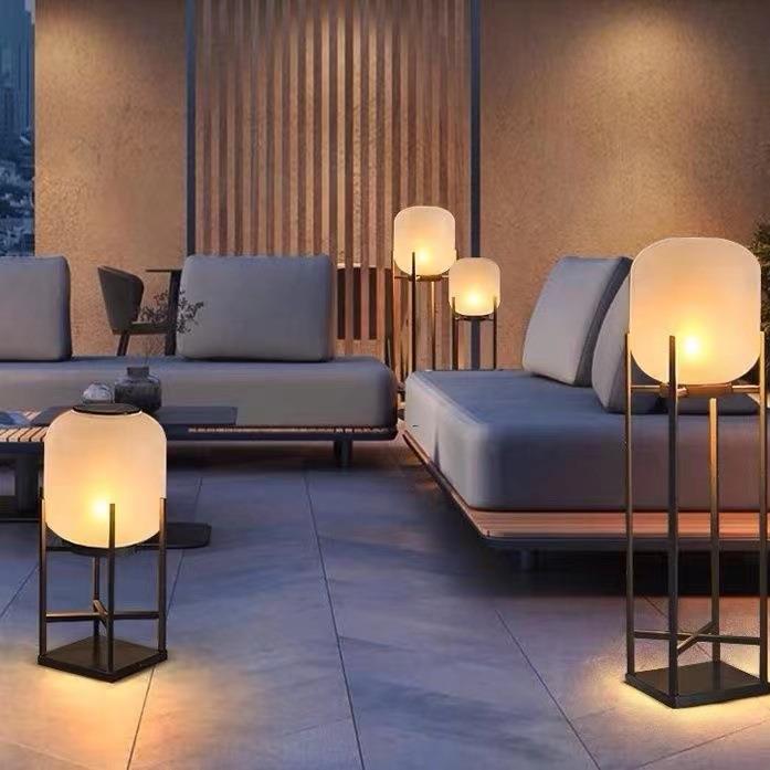 太阳能户外灯别墅庭院灯防水草坪落地灯花园家用装饰氛围灯